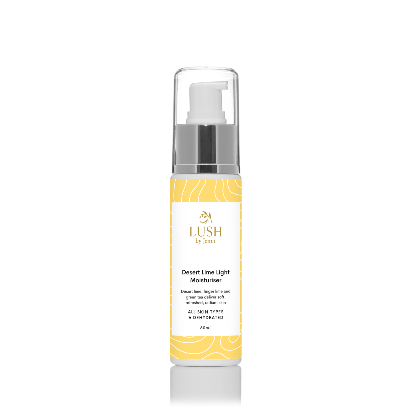Desert Lime Light Moisturiser  - Light Weight Hydration, Fast Absorbing.