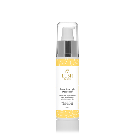 Desert Lime Light Moisturiser  - Light Weight Hydration, Fast Absorbing.