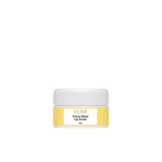 Citrus Glow Lip Scrub - Exfoliating Sugar Scrub for Soft, Smooth Lips - Natural Lip Care