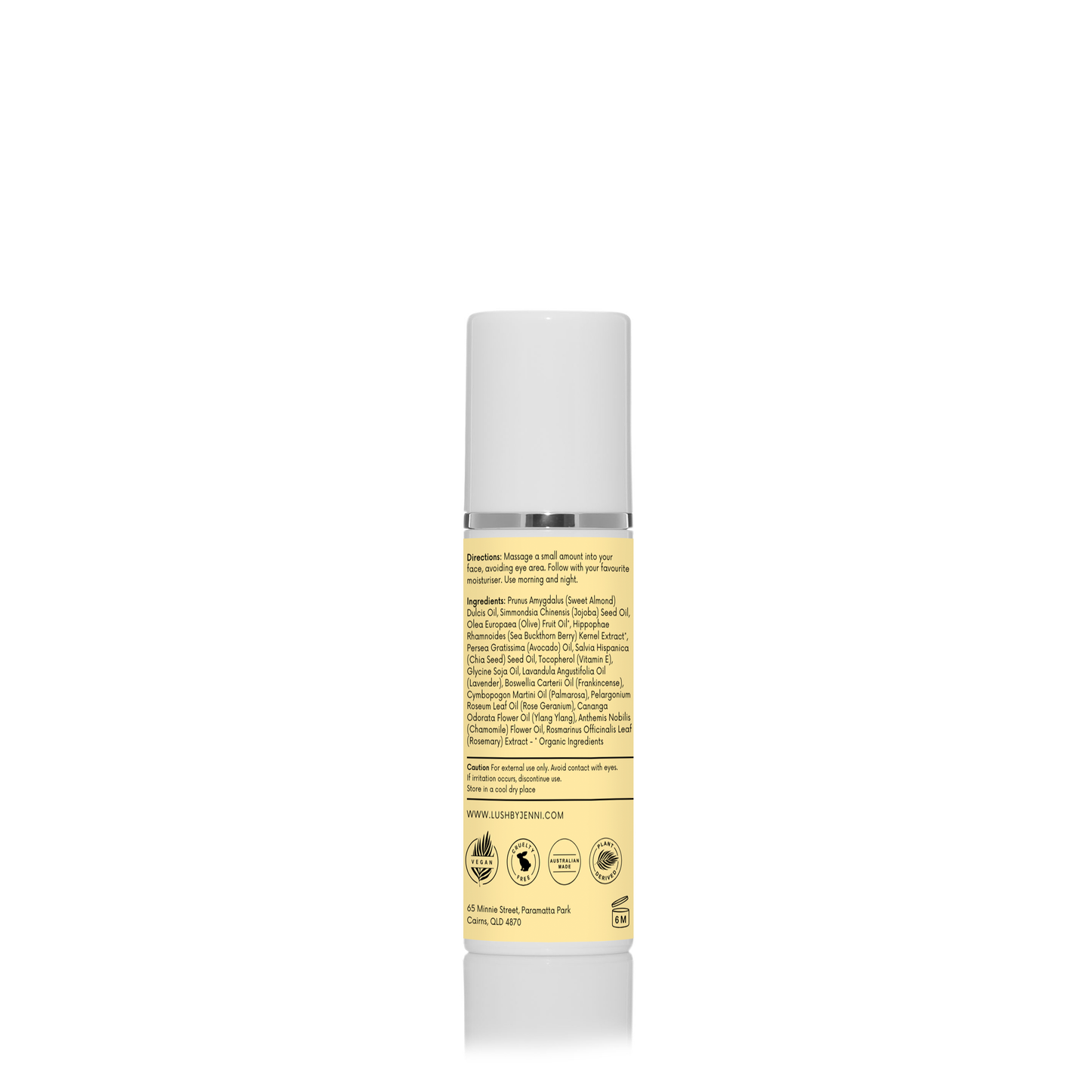 Jojoba Jewel Facial Oil - Nourishing Glow Oil with Sea Buckthorn Berry, Avocado and Chia Seed