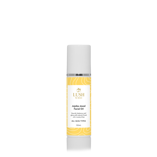 Jojoba Jewel Facial Oil - Nourishing Glow Oil with Sea Buckthorn Berry, Avocado and Chia Seed
